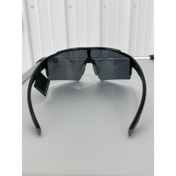 Kreedom Polarized Sunglasses Black Wraparound UV Protection Sports Eyewear NEW - Picture 4 of 6